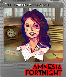 Series 1 - Card 5 of 15 - Dear Leader - Anna Kipnis