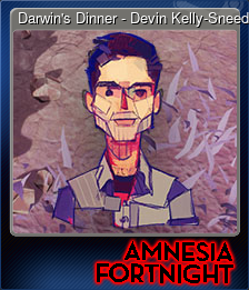 Series 1 - Card 14 of 15 - Darwin's Dinner - Devin Kelly-Sneed