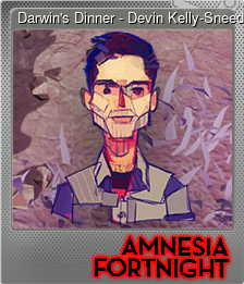 Series 1 - Card 14 of 15 - Darwin's Dinner - Devin Kelly-Sneed