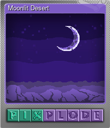 Series 1 - Card 1 of 5 - Moonlit Desert