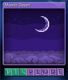 Series 1 - Card 1 of 5 - Moonlit Desert