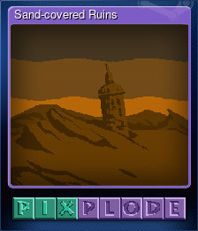 Series 1 - Card 5 of 5 - Sand-covered Ruins