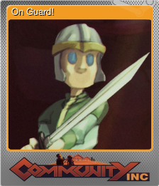 Series 1 - Card 3 of 5 - On Guard!
