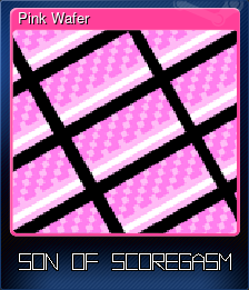 Series 1 - Card 5 of 7 - Pink Wafer