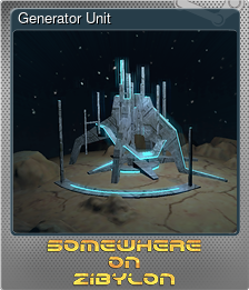 Series 1 - Card 4 of 6 - Generator Unit