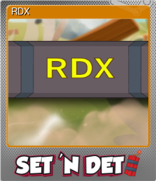 Series 1 - Card 3 of 5 - RDX