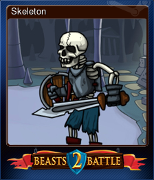 Series 1 - Card 5 of 11 - Skeleton