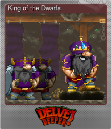 Series 1 - Card 9 of 15 - King of the Dwarfs