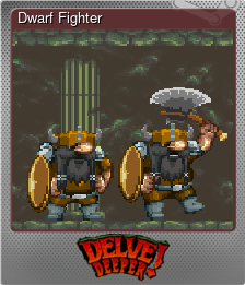 Series 1 - Card 7 of 15 - Dwarf Fighter