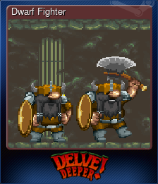 Series 1 - Card 7 of 15 - Dwarf Fighter
