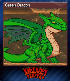 Series 1 - Card 4 of 15 - Green Dragon