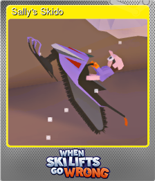 Series 1 - Card 8 of 8 - Sally's Skido