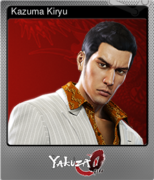 Series 1 - Card 1 of 10 - Kazuma Kiryu