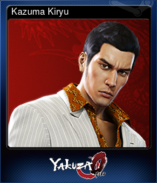 Series 1 - Card 1 of 10 - Kazuma Kiryu