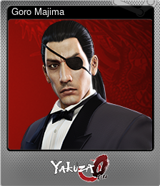 Series 1 - Card 2 of 10 - Goro Majima