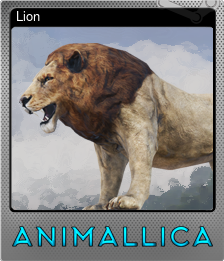 Series 1 - Card 3 of 9 - Lion