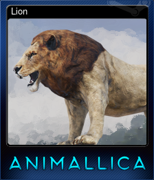 Series 1 - Card 3 of 9 - Lion