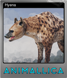 Series 1 - Card 7 of 9 - Hyena
