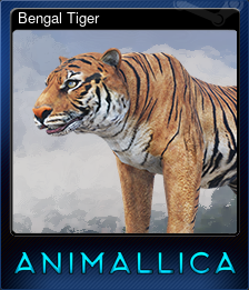 Series 1 - Card 1 of 9 - Bengal Tiger