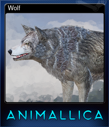 Series 1 - Card 8 of 9 - Wolf