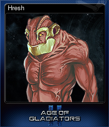 Series 1 - Card 6 of 6 - Hresh