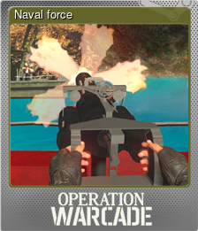 Series 1 - Card 4 of 5 - Naval force