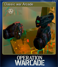 Series 1 - Card 1 of 5 - Classic war Arcade