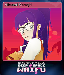 Series 1 - Card 7 of 10 - Mitsumi Katagiri