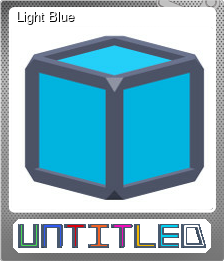 Series 1 - Card 7 of 7 - Light Blue
