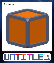 Series 1 - Card 4 of 7 - Orange