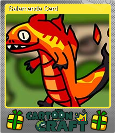 Series 1 - Card 3 of 5 - Salamanda Card
