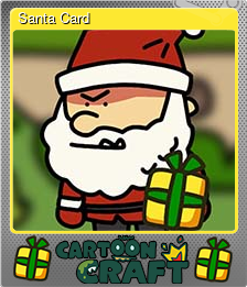 Series 1 - Card 5 of 5 - Santa Card