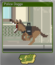 Series 1 - Card 5 of 5 - Police Doggo