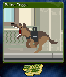 Series 1 - Card 5 of 5 - Police Doggo