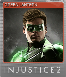 Series 1 - Card 8 of 14 - GREEN LANTERN