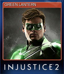 Series 1 - Card 8 of 14 - GREEN LANTERN