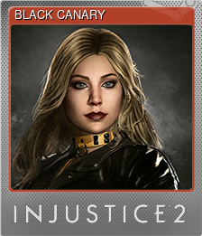Series 1 - Card 3 of 14 - BLACK CANARY