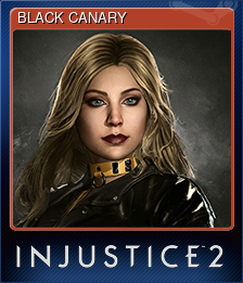 Series 1 - Card 3 of 14 - BLACK CANARY