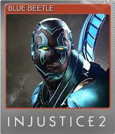 Series 1 - Card 4 of 14 - BLUE BEETLE