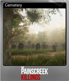 Series 1 - Card 4 of 9 - Cemetery