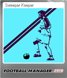 Series 1 - Card 9 of 10 - Sweeper Keeper