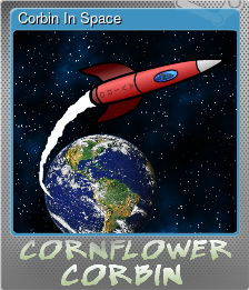 Series 1 - Card 7 of 8 - Corbin In Space