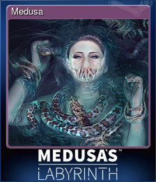 Series 1 - Card 3 of 5 - Medusa