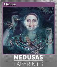 Series 1 - Card 3 of 5 - Medusa