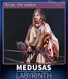 Series 1 - Card 1 of 5 - Arcas, the seeker