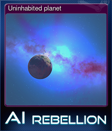 Series 1 - Card 3 of 5 - Uninhabited planet