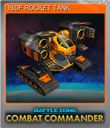 Series 1 - Card 3 of 8 - ISDF ROCKET TANK