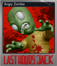 Series 1 - Card 3 of 5 - Angry Zombie