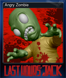 Series 1 - Card 3 of 5 - Angry Zombie