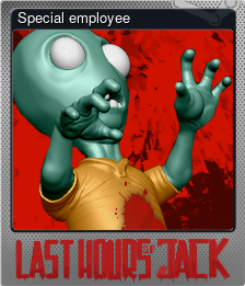 Series 1 - Card 2 of 5 - Special employee